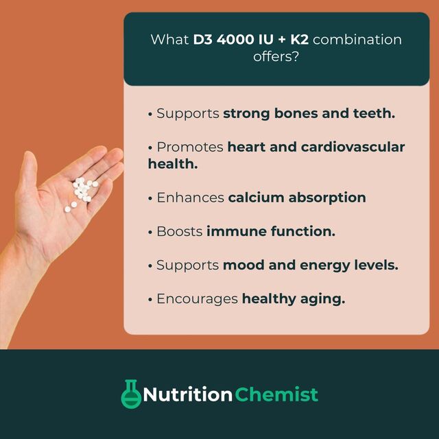 Vitamin D3 4000 IU + K2 — product photo 12